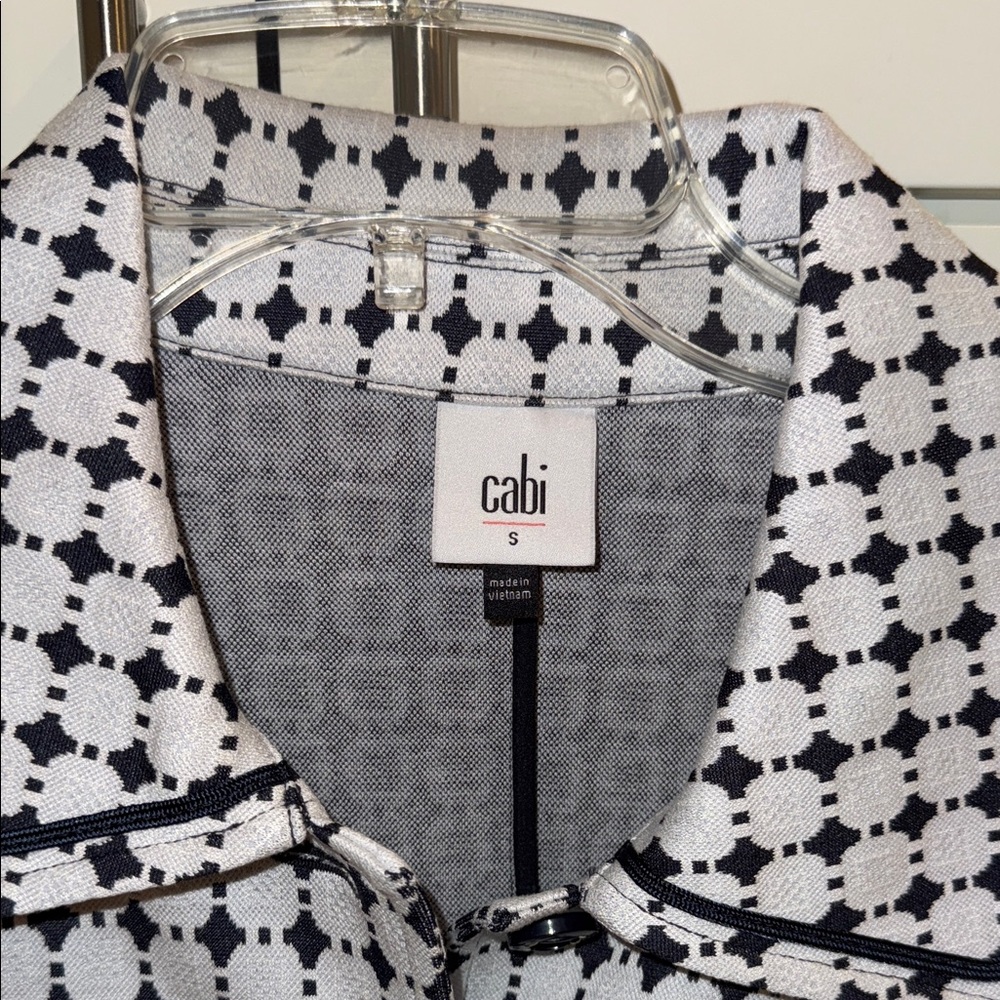 Cabi Monochrome Patterned Jacket - image 2